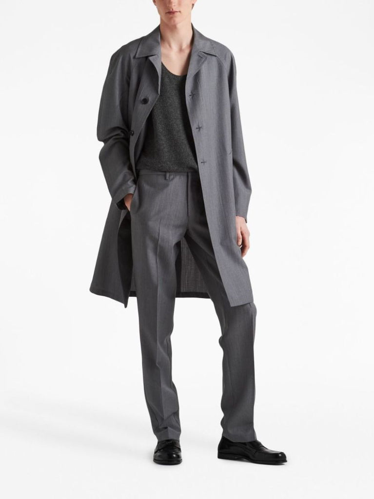 Grey Mohair Trousers