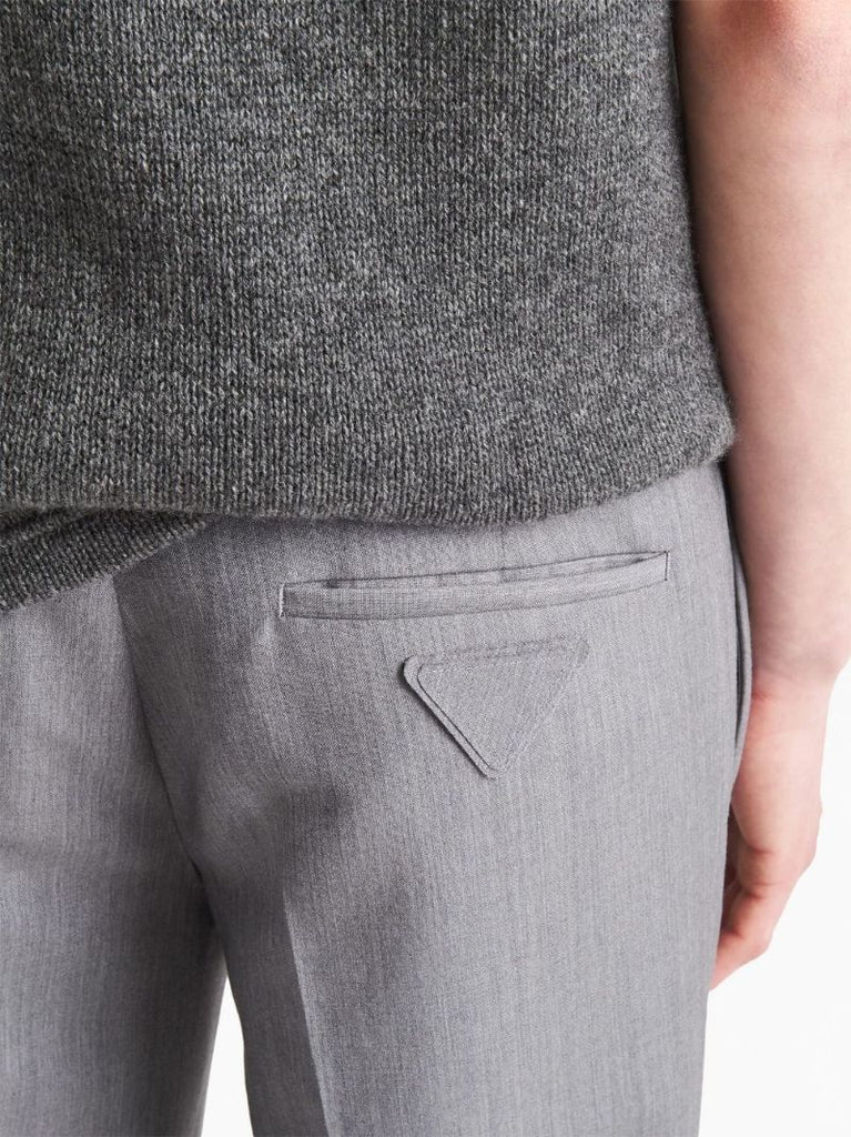 Grey Mohair Trousers