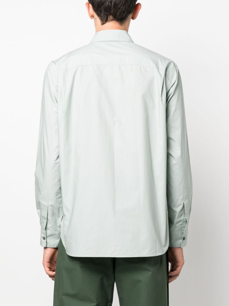 Green Kito Cotton Shirt