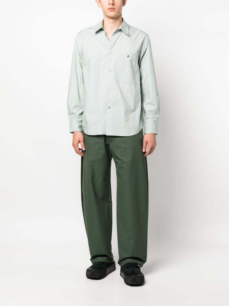 Green Kito Cotton Shirt
