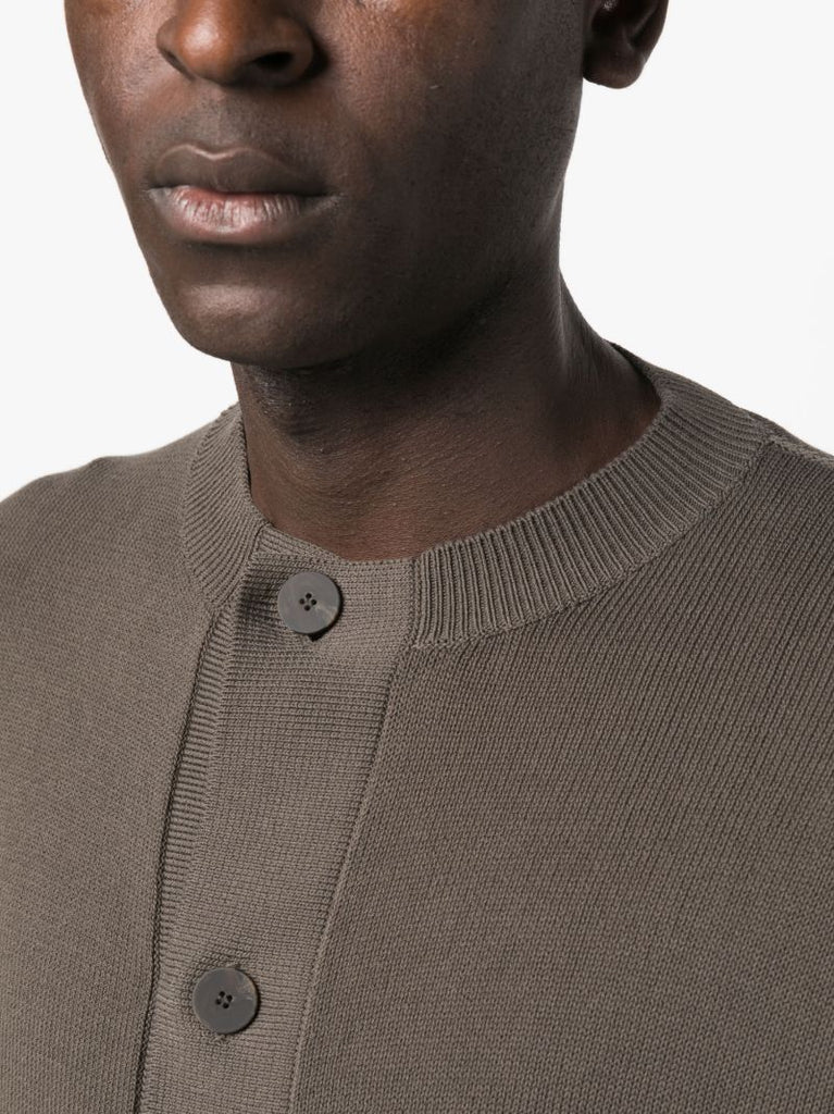 Green Sierra Cotton Cardigan
