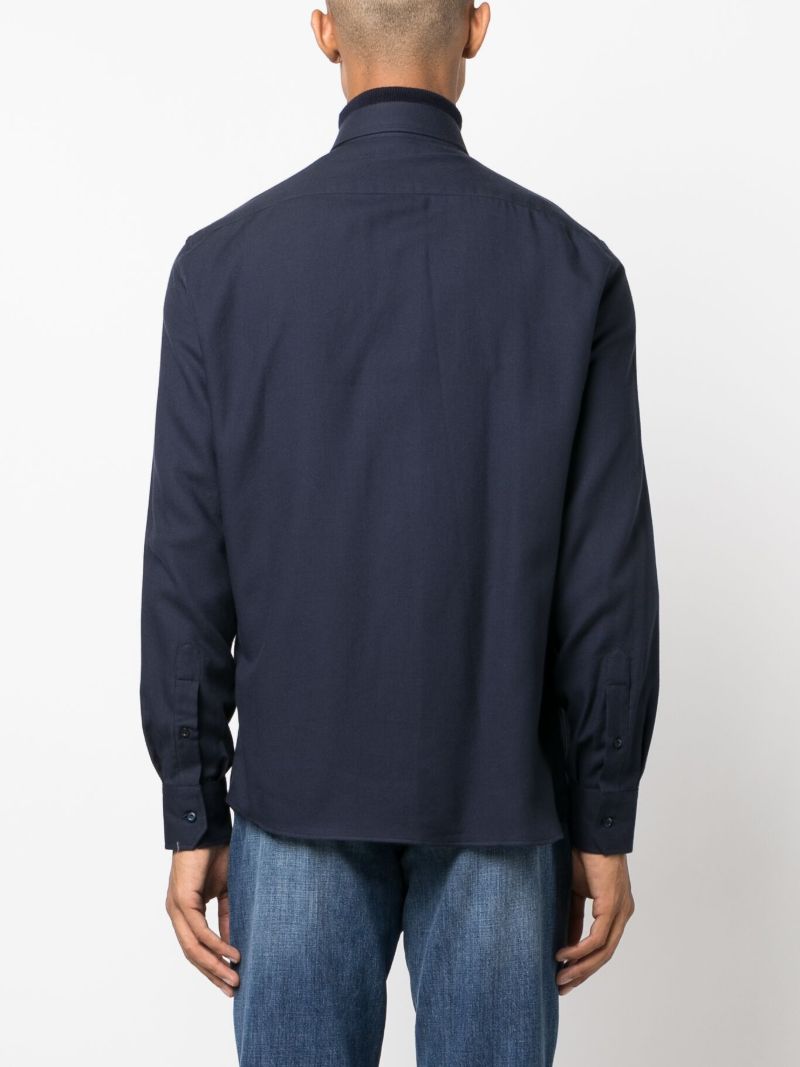 Blue Cotton Shirt