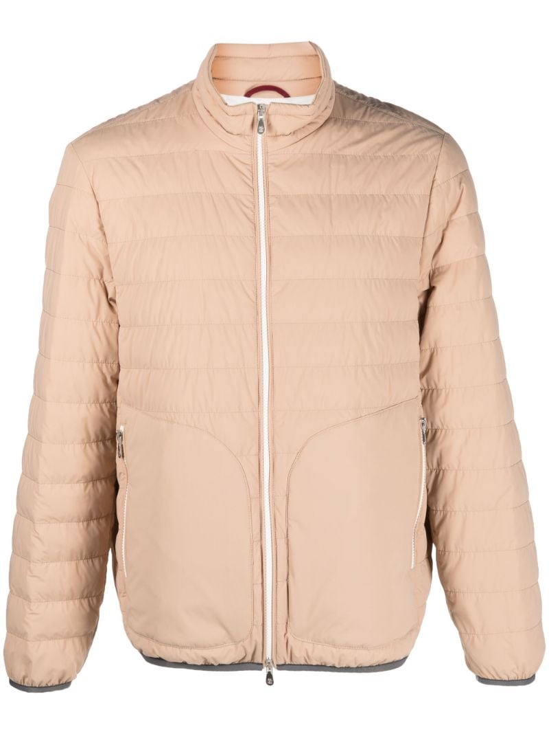 Neutral Quilted Jacket