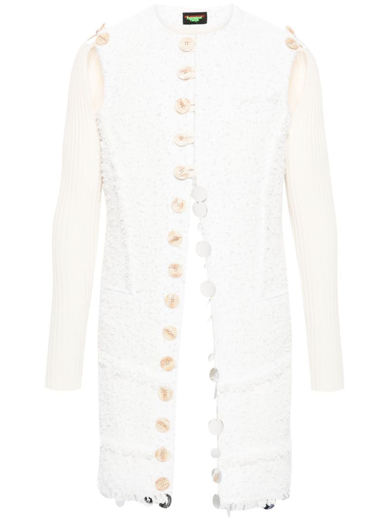 White Justa Convertible Vest