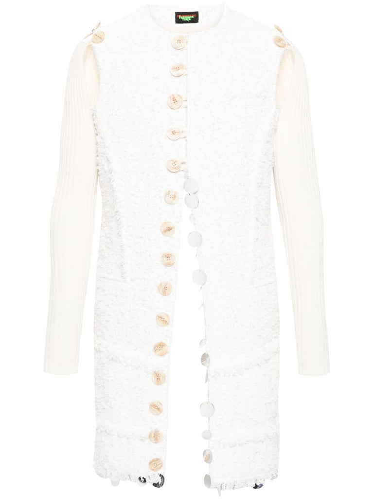 White Justa Convertible Vest