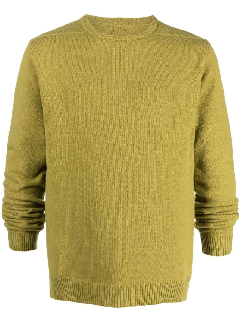 Green Biker Cashmere Sweater