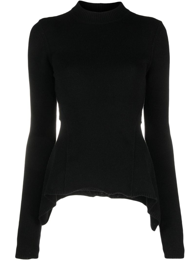 Black Naska Lupetto Cashmere Sweater
