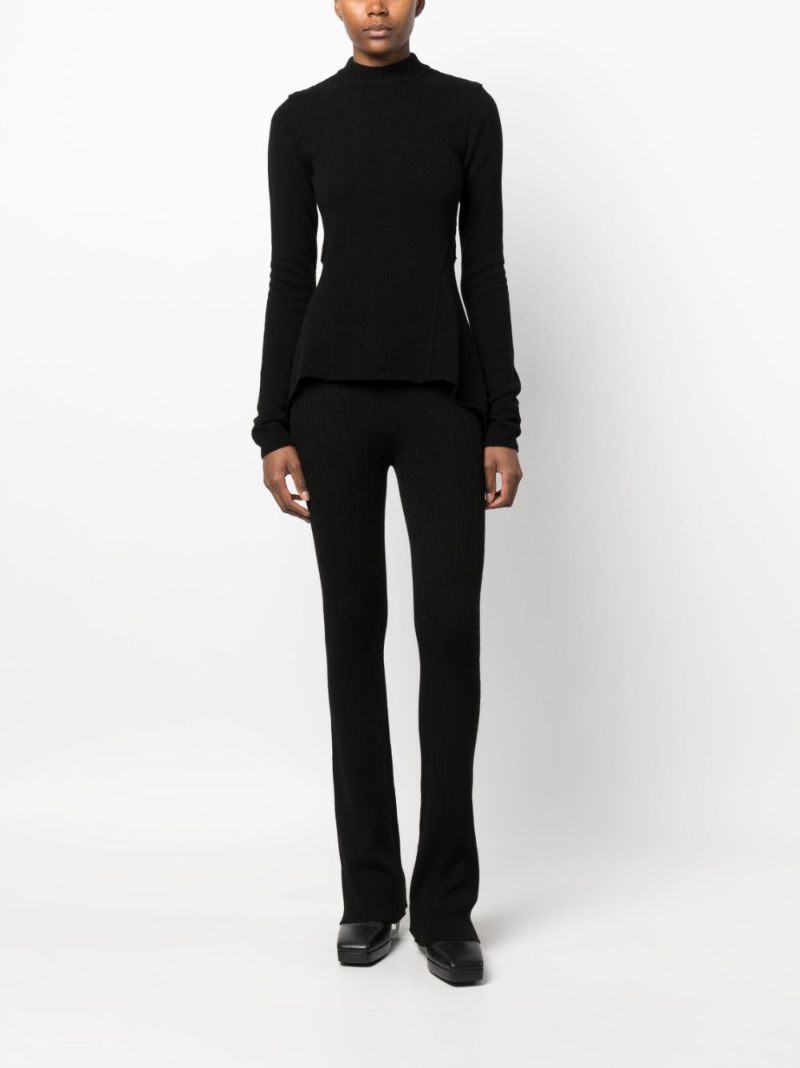 Black Naska Lupetto Cashmere Sweater
