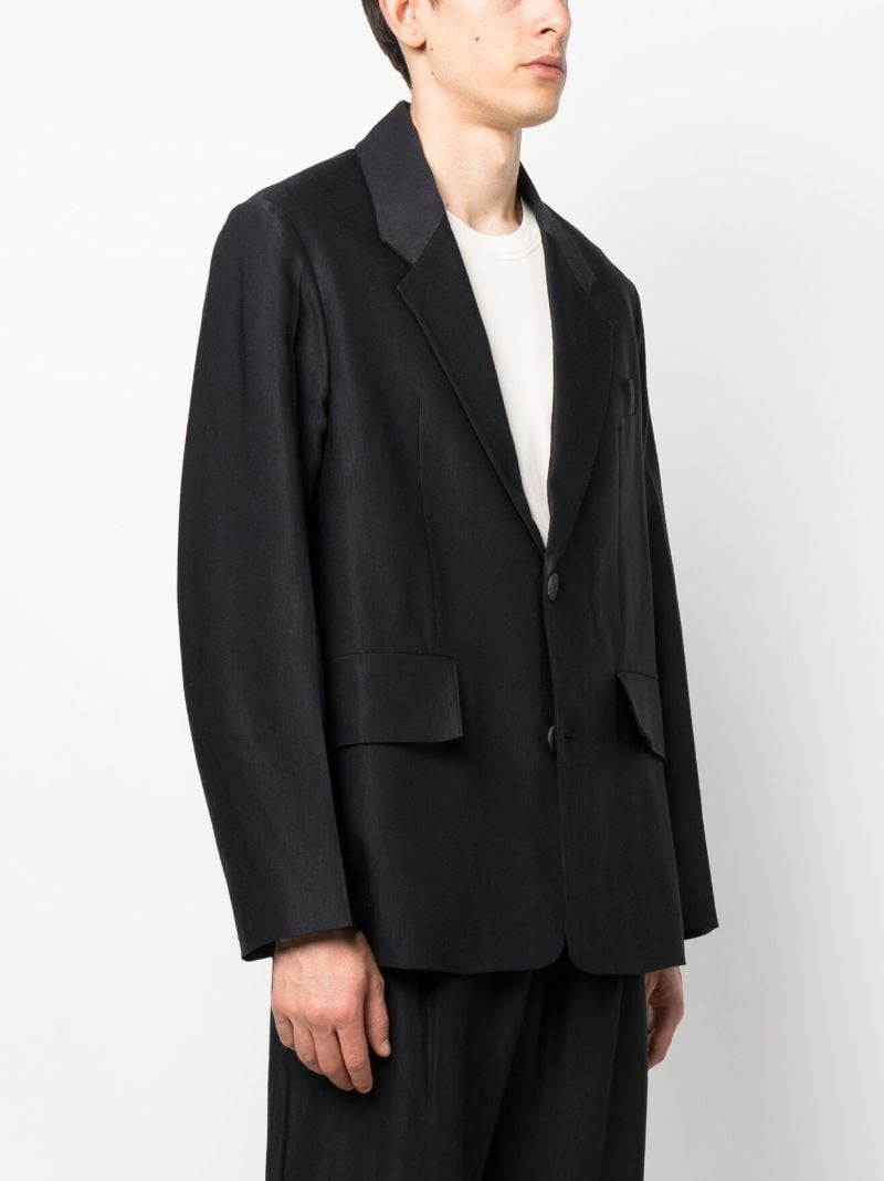 Blue Mizumi Single-breasted Blazer