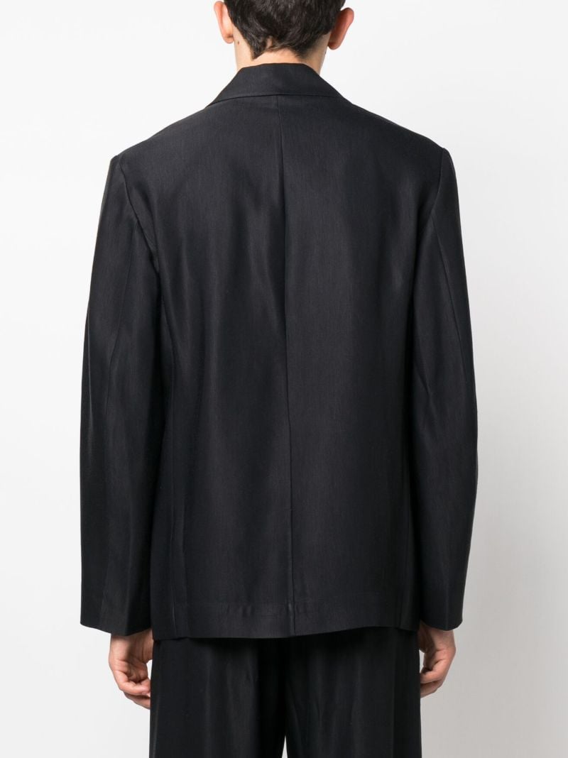 Blue Mizumi Single-breasted Blazer