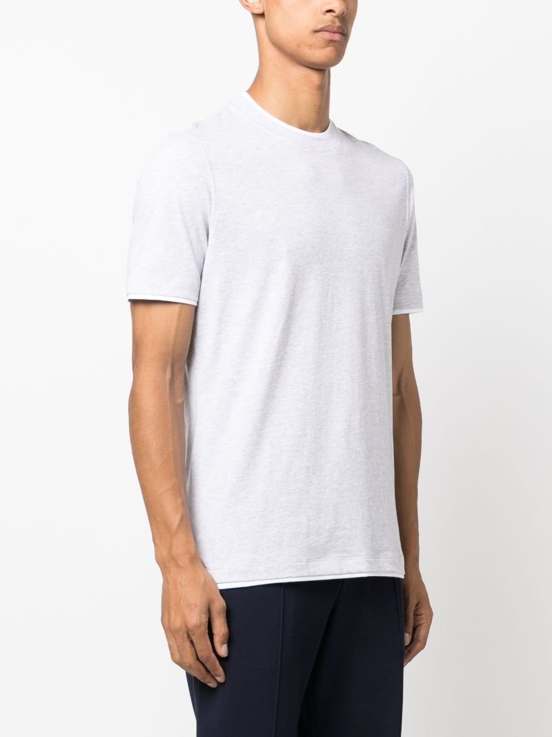 Grey Cotton T-shirt