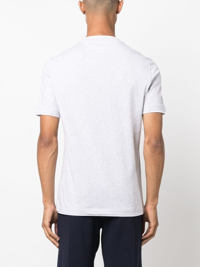 Grey Cotton T-shirt