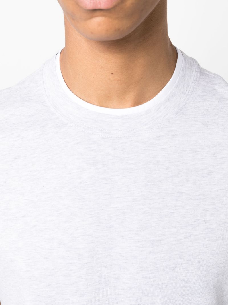 Grey Cotton T-shirt