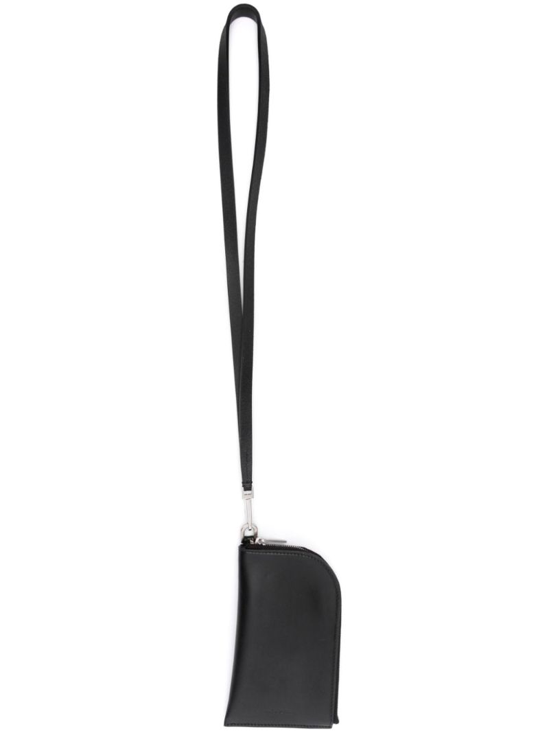 Black Leather Card Holder