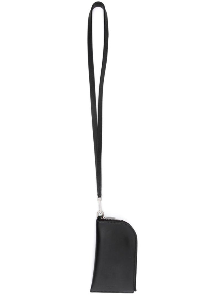 Black Leather Card Holder