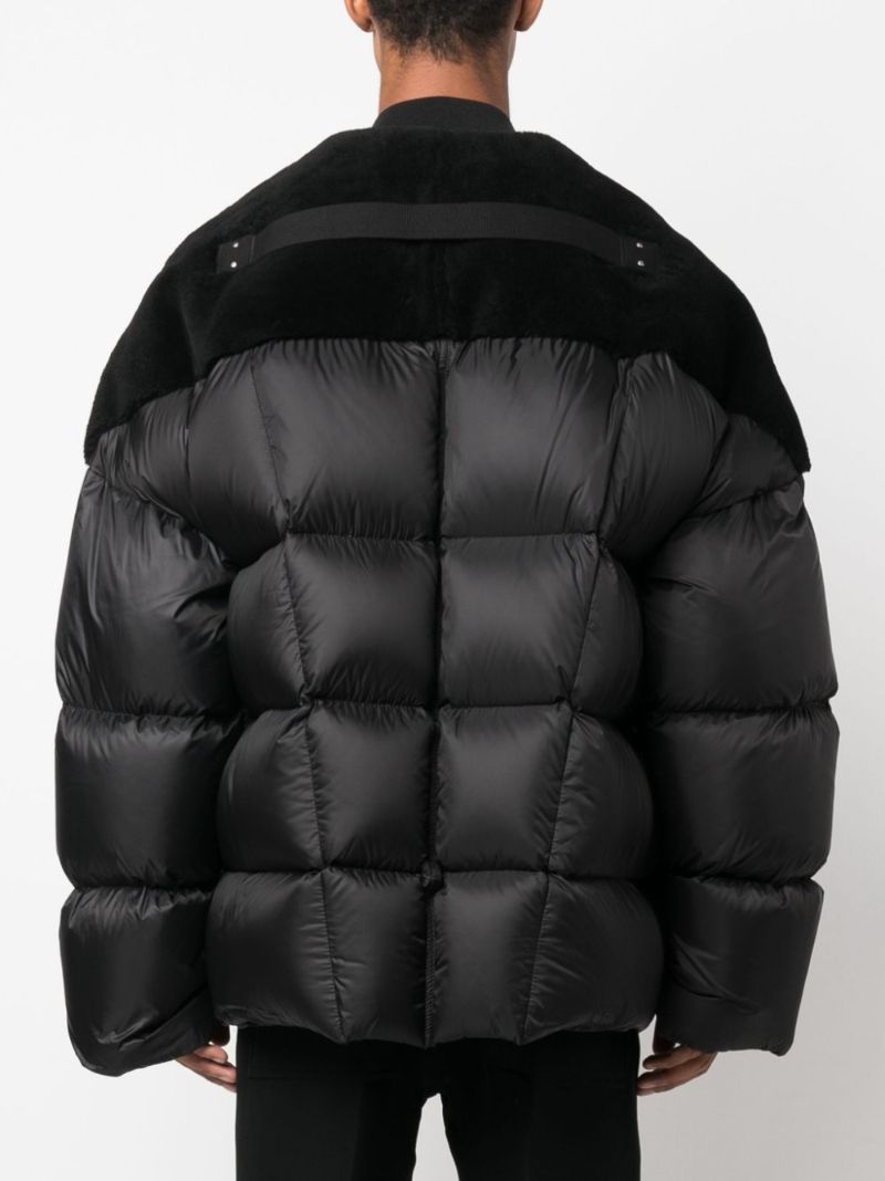 Black Luxor Flight Padded Down Jacket