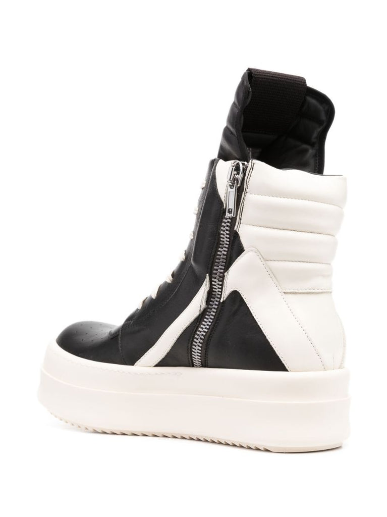 White Mega Bumper Geobasket Sneakers