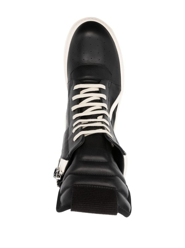 White Mega Bumper Geobasket Sneakers