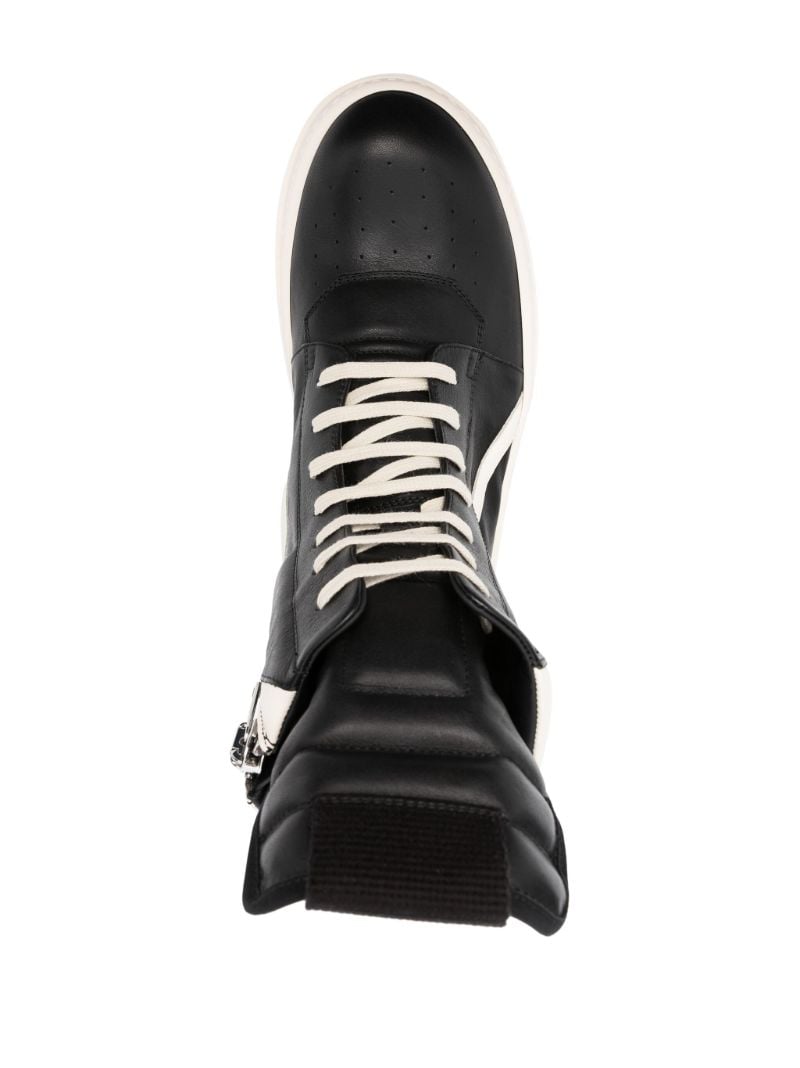 White Mega Bumper Geobasket Sneakers