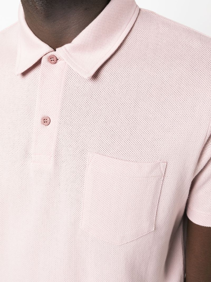 Pink Riviera Cotton Polo Shirt