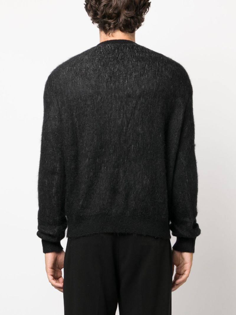 Black Premier Brushed Sweater