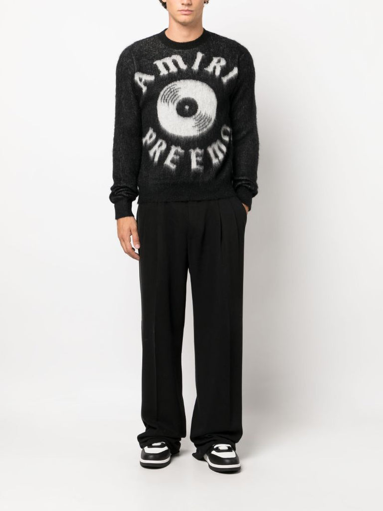 Black Premier Brushed Sweater