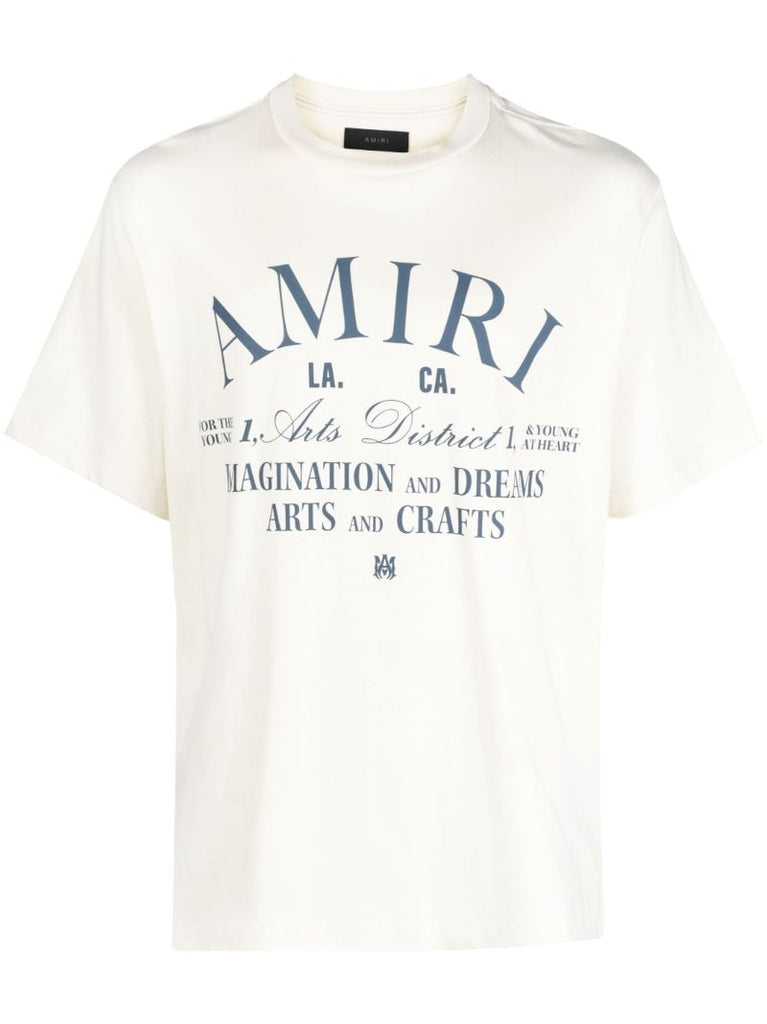 Neutrals Logo-print Cotton T-shirt