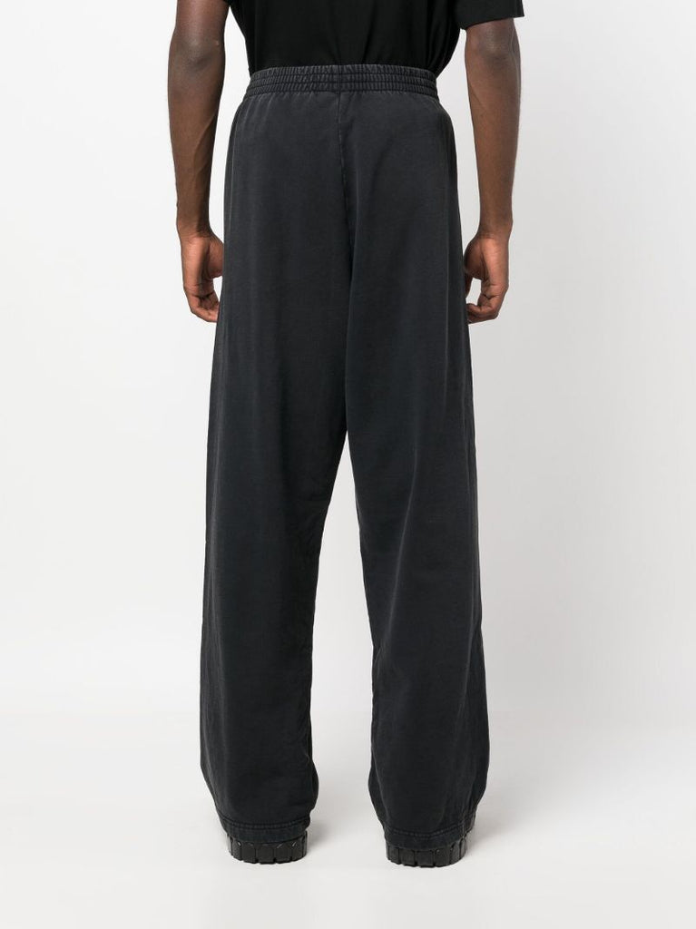 Black Logo-print Track Pants
