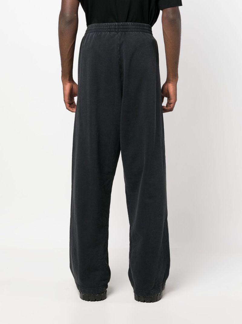 Black Logo-print Track Pants