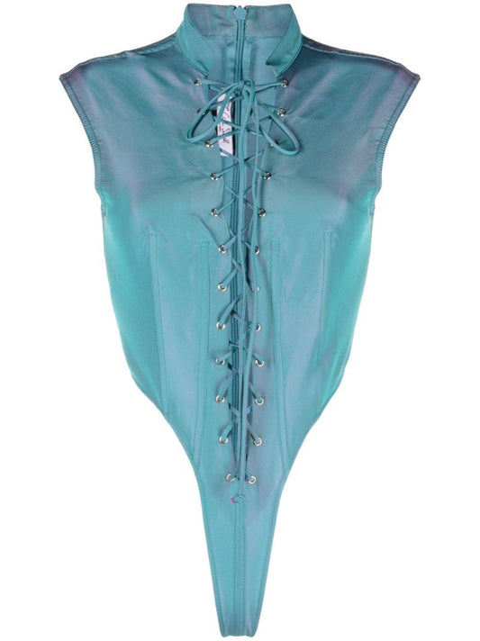 Blue Utility Bodysuit