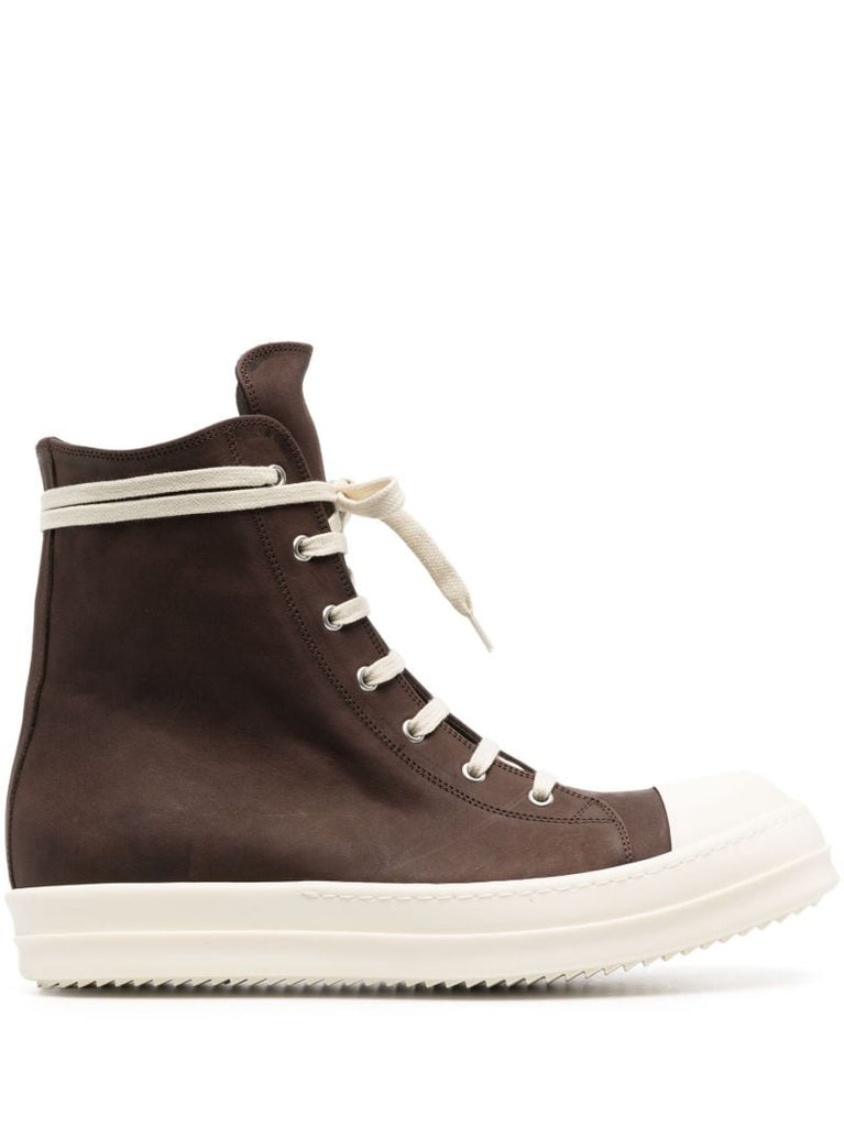 Brown Luxor Leather Sneakers