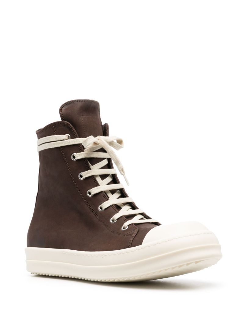 Brown Luxor Leather Sneakers