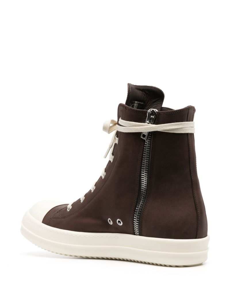 Brown Luxor Leather Sneakers