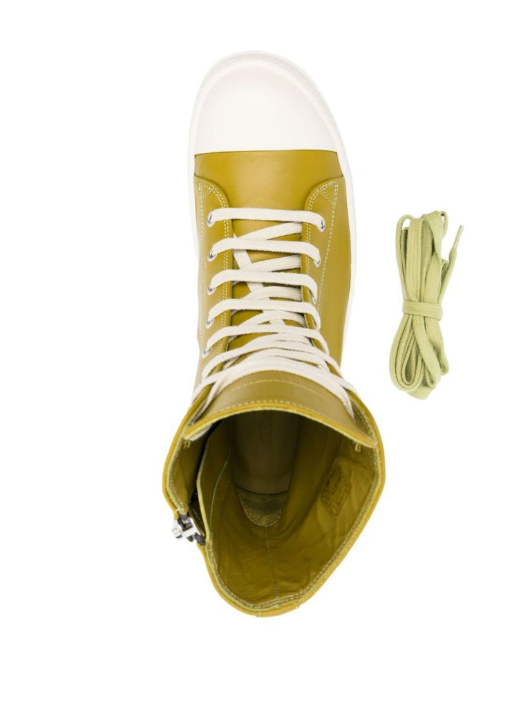 Green Luxor Leather High-top Sneakers