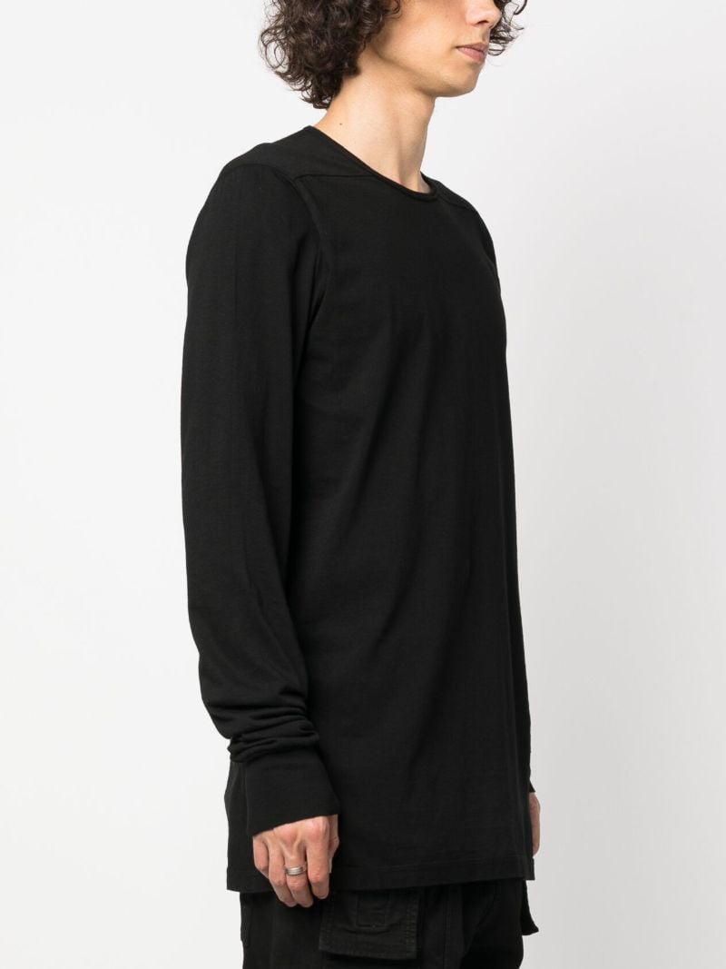 Black Level Long-sleeve Cotton T-shirt