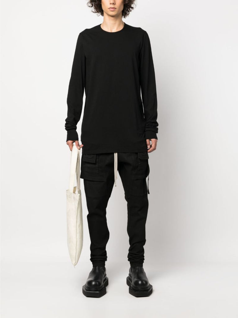 Black Level Long-sleeve Cotton T-shirt
