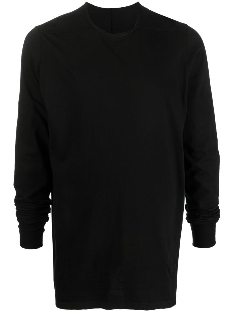 Black Level Long-sleeve Cotton T-shirt