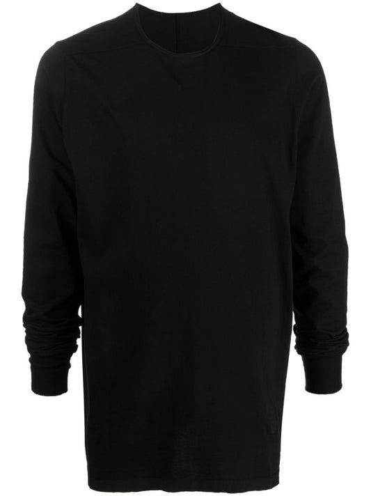Black Level Long-sleeve Cotton T-shirt