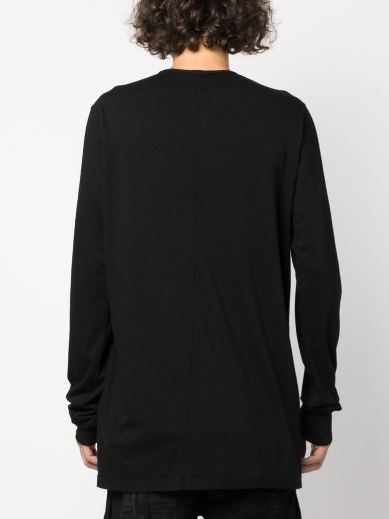 Black Level Long-sleeve Cotton T-shirt