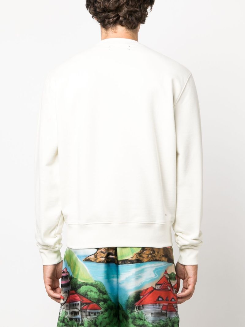 Neutral Logo-print Cotton Sweatshirt