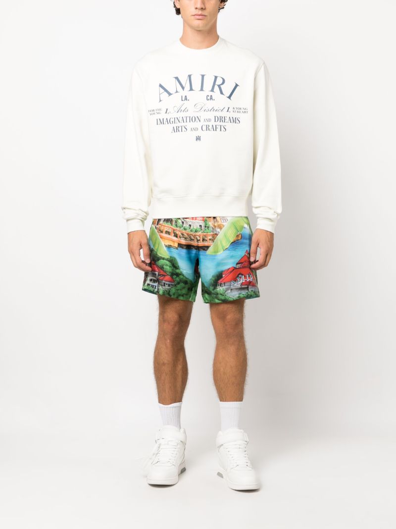 Neutral Logo-print Cotton Sweatshirt