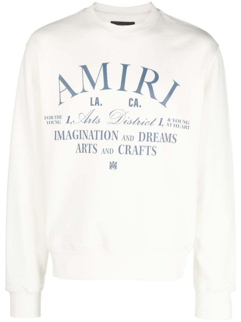 Neutral Logo-print Cotton Sweatshirt