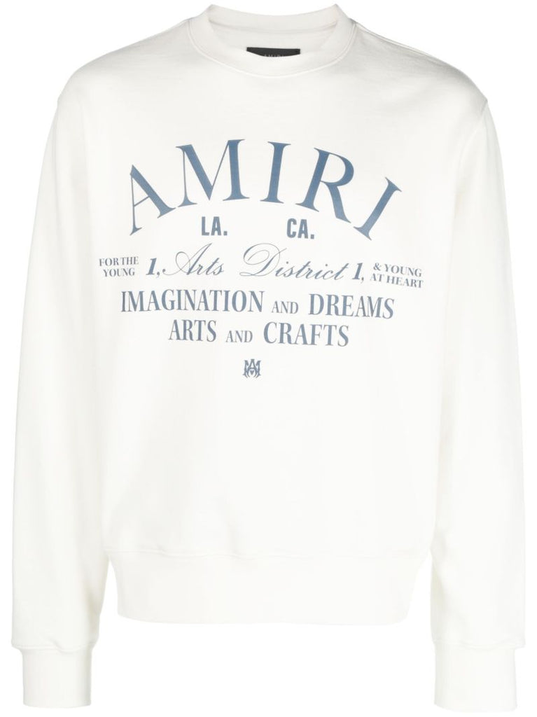 Neutral Logo-print Cotton Sweatshirt