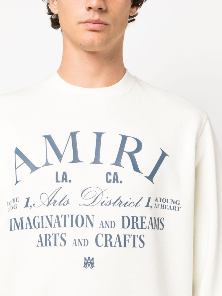 Neutral Logo-print Cotton Sweatshirt