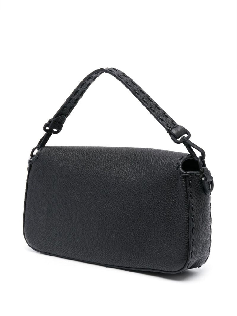 Black Selleria Leather Shoulder Bag