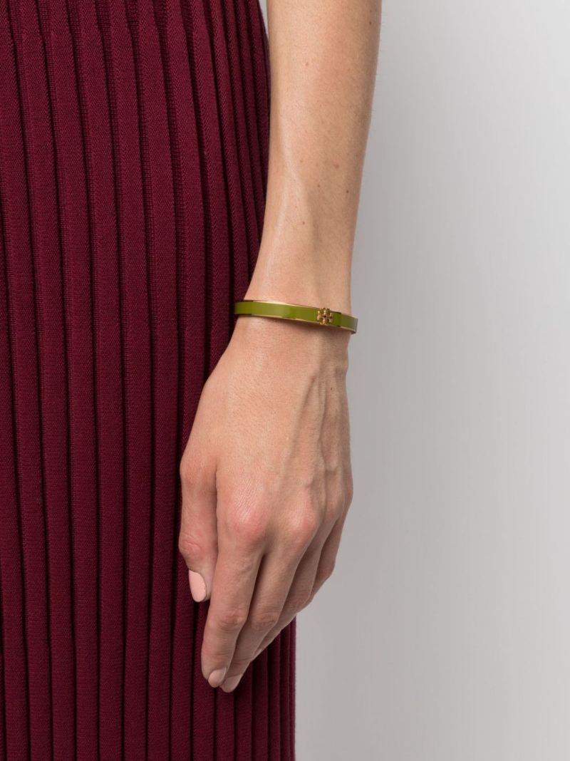 Gold-plated Kira Enamelled Bracelet