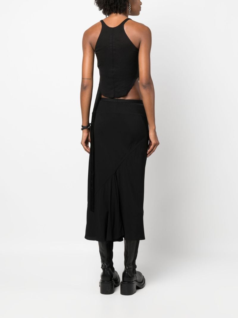 Black Cropped Tank Top