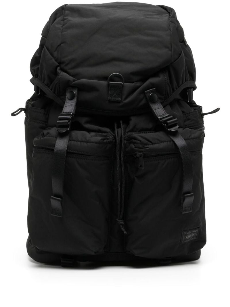 Black Tactical Nylon Backpack