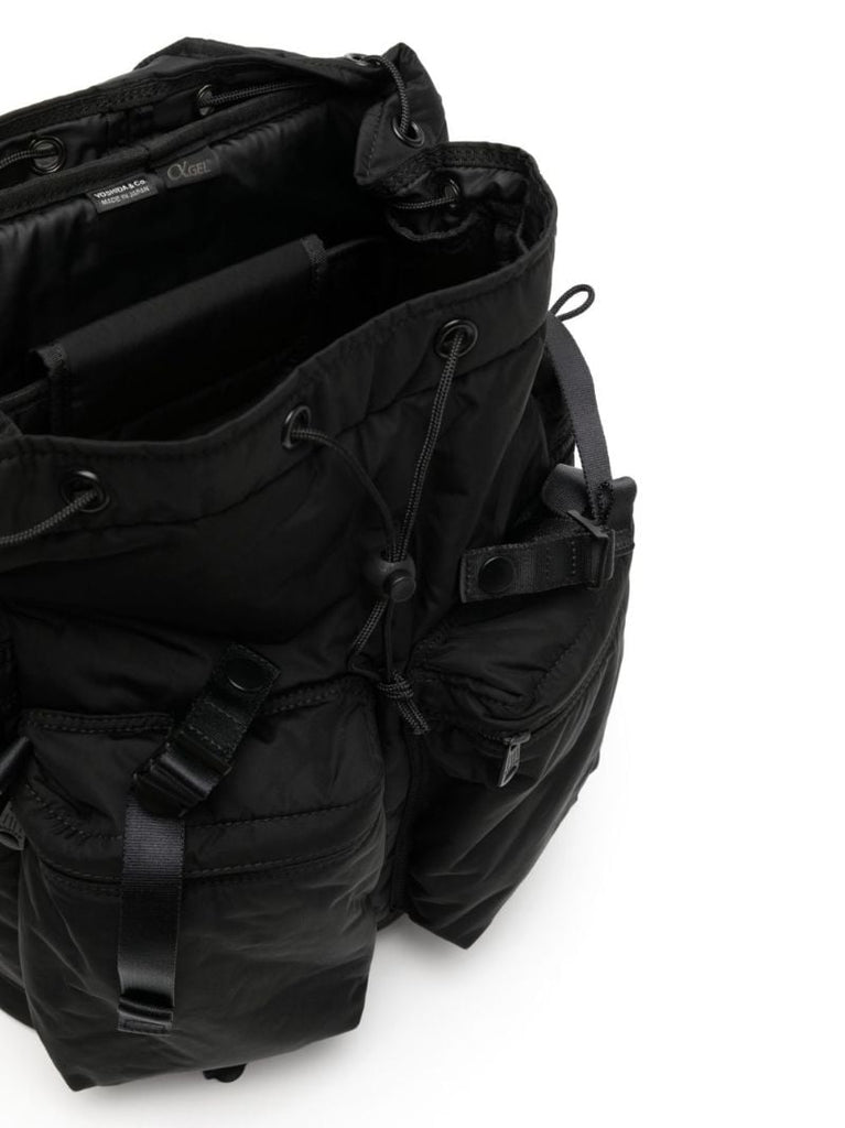 Black Tactical Nylon Backpack