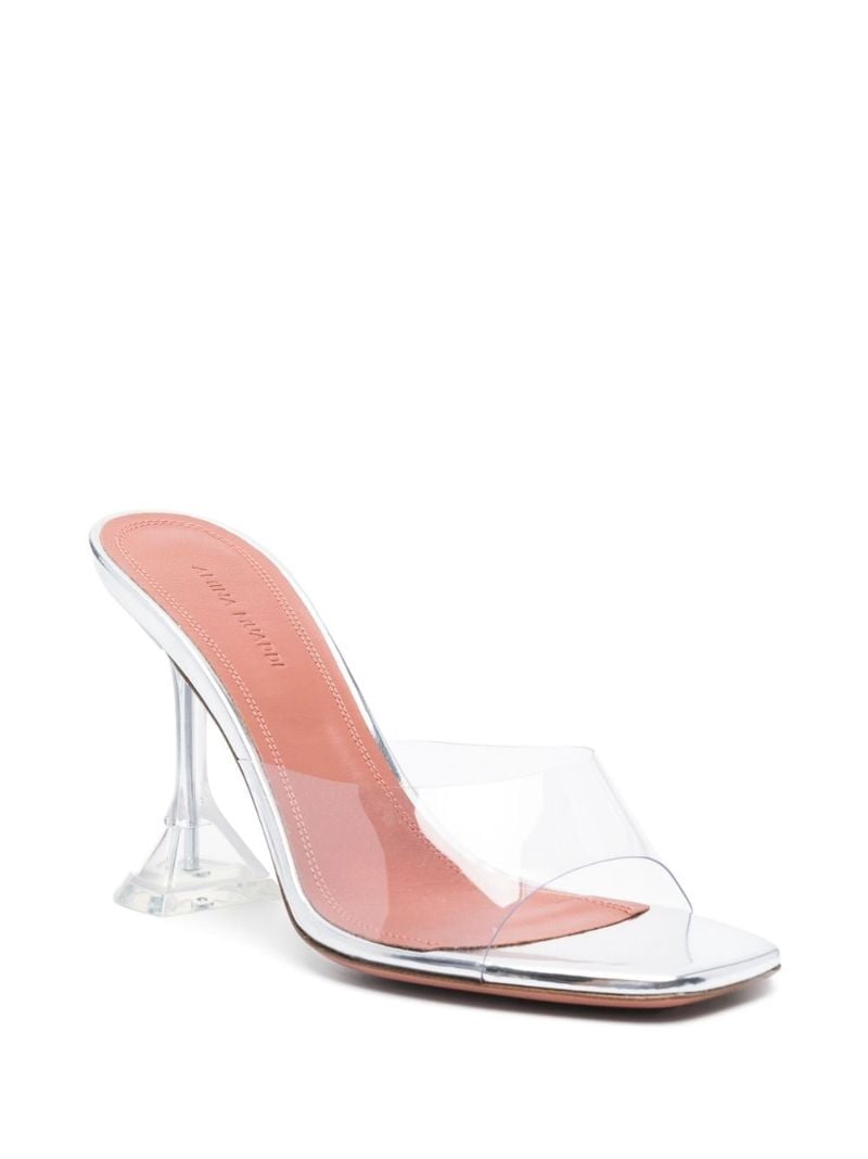 Silver Lupita 95 Mules
